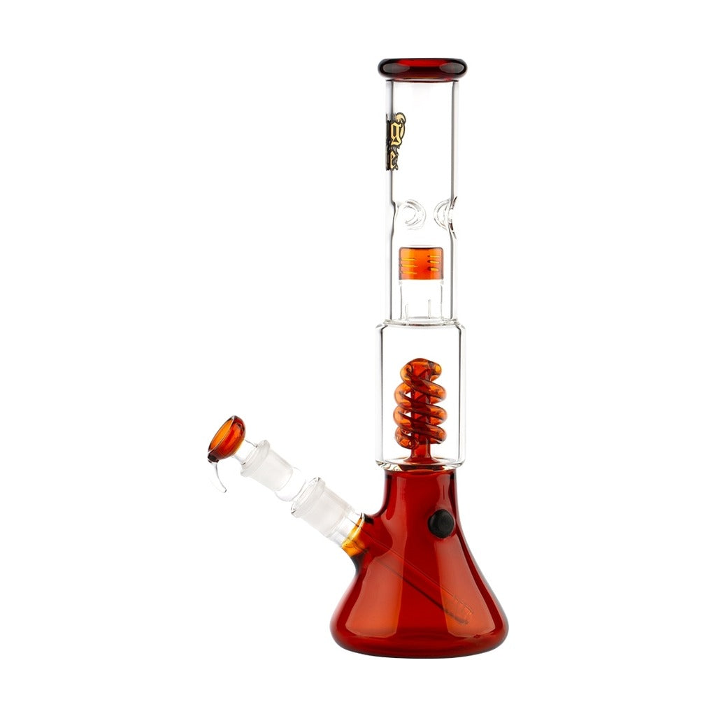 Thug Life OG Series V2 Umber bong 35 cm side view showing downstem and carb hole