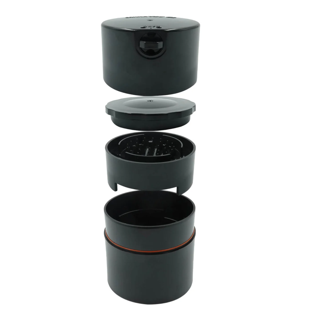 Tightpac - Cannavac Lok G2 Grinderi-Vakuumisäilytyspurkki 0.29L Grinderit