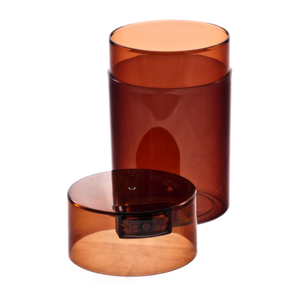 TightVac Smell-Proof Storage Jar - Brown