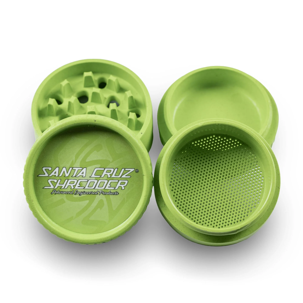 Santa Cruz Shredder - Hamppugrinderi 4-Osainen 55Mm Vihreä Grinderit