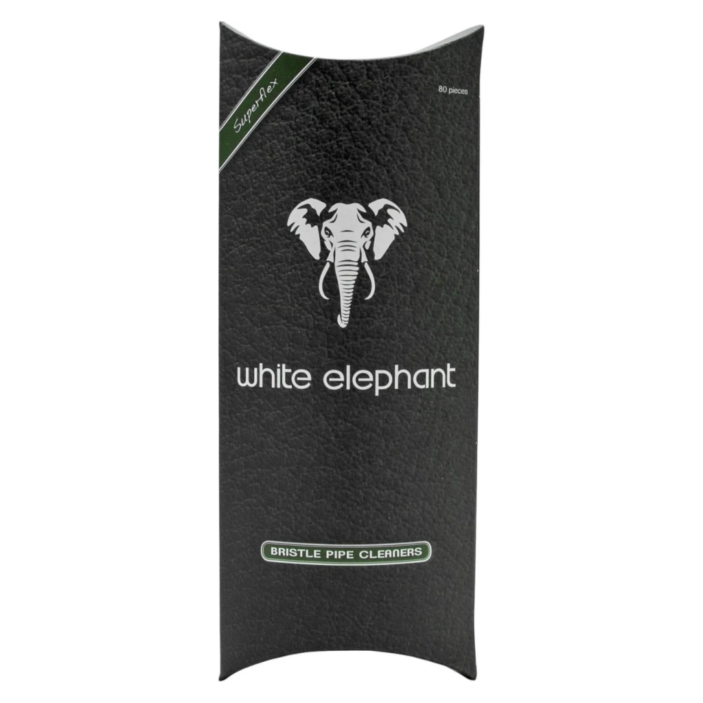 White Elephant - Bristle Pipe Cleaner Piippurassi (80 kpl) Puhdistus