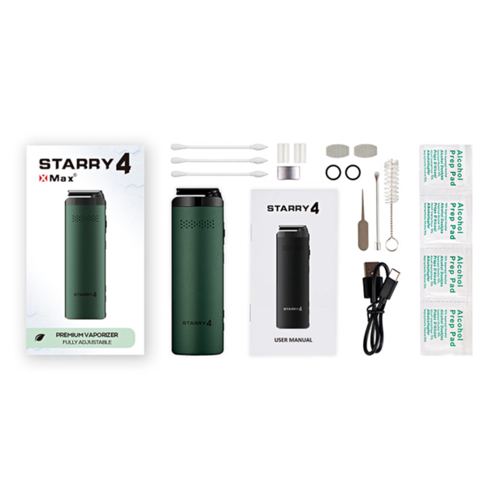 Xvape - Starry 4 (Tummanvihreä) Vaporisaattorit